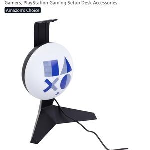 Sony PlayStation Headset Stand - Black and White